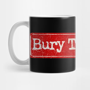 vintage retro plate Bury Tomorrow Mug